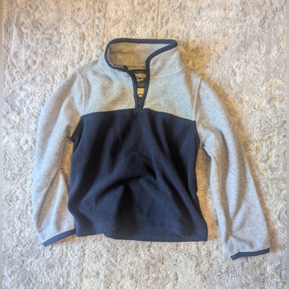 Osh Kosh 4T 3/4 Zip Sweater